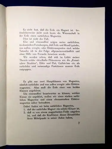 Mittelstädt Die "Kosmischen Strahlen", Gezeiten und andere Phänomena 1933 mb