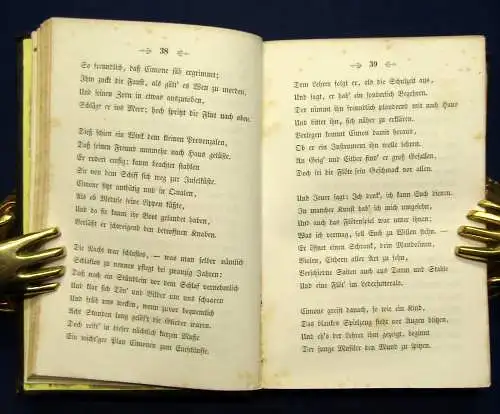 Hense Die Braut von Cypern Novelle in Versen EA 1856 Belletristik Prosa js