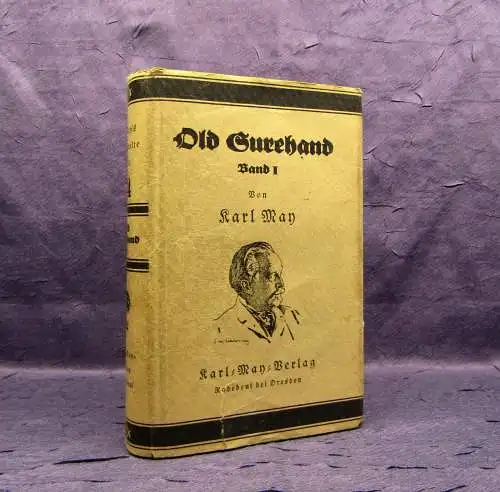 Karl May Gesammelte Werke Bd.14 "Old Surehand" um 1930 Abenteuer Western mb