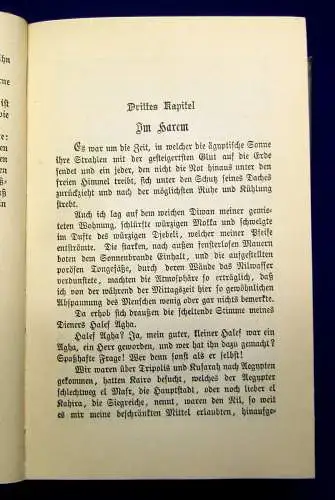 Karl May Gesammelte Werke Bd.1 "Durch die Wüste" um 1930 Abenteuer Western mb