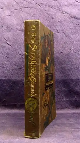 Helm Seines Glückes Schmied Erzählung für junge Mädchen 1890 Poesie 2.Ausg. js