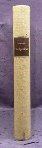 Anrich Die Anfänge de Heiligenkultes in der christlichen Kirche 1904 Glaube js