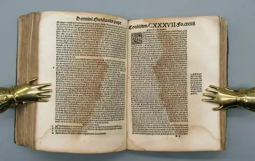 Pape Consilia Domini Guidonis Pape cu[m] repertorio [...] 1734 Alte Drucke am