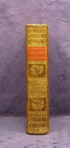 De Saci LE NOUVEAU TESTAMENT DE NOTRE SEIGNEUR JESUS CHRIST 1745 mb