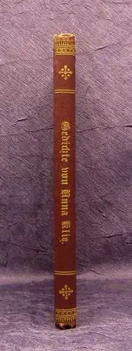 Klie Gedichte 1895 Belletristik Literatur Klassiker Lyrik Lyrika mb