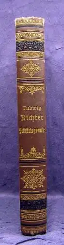 Richter Lebenserinnerungen eines deutschen Dichters 1886 3. Aufl. Belletristik m