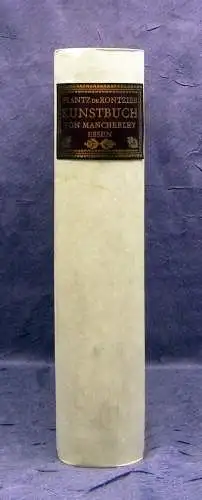 Rontzier Kunstbuch von mancherley Essen 1979 Faksimile Kochbuch mb