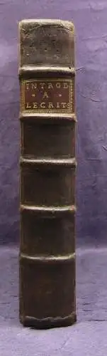 Introduction a Lecriture Sainte Nouvelle Edition 1709 Christentum Glauben js