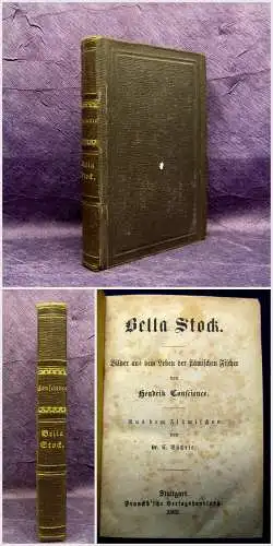 Hendrik Conscience Bella Stock 1862 selten am