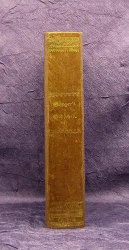Bürger Gedichte 1815 Belletristik Lyrik Literatur Klassiker mb