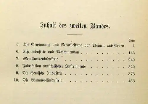 Gebauer Die Volkswirtschaft im Königreiche Sachsen 2. Band apart 1893  mb