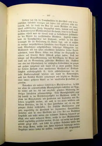 Gebauer Die Volkswirtschaft im Königreiche Sachsen 2. Band apart 1893  mb
