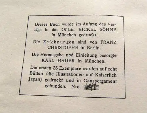 Heinse Gaius Petronius Arbiter Satyrikon 1909 Belletristik Satire mb