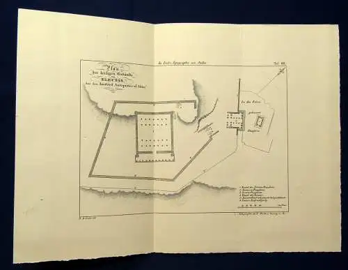 Leake die Demen von Attika Mit Karten und Plänen 1840 Westermann Verlag js