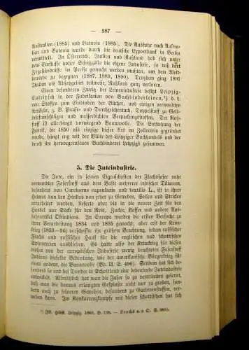 Gebauer Die Volkswirtschaft im Königreiche Sachsen 3. Band apart 1893  mb