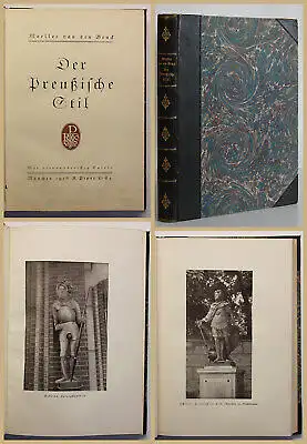 Bruck Der Preußische Stil 1916 Kunst Kultur Geschichte Landeskunde Geografie sf