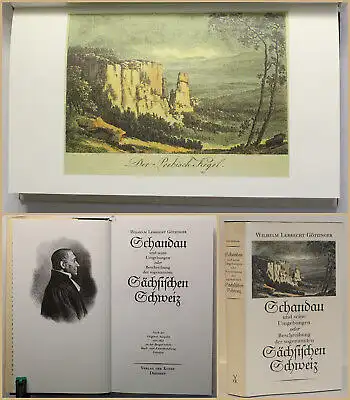 Götzinger Schandau und seine Umgebungen 1991 Landeskunde Geografie Ortskunde sf