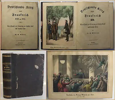 Albert Deutschlands Krieg gegen Frankreich 1870 und 1871 um 1871 Chronik sf