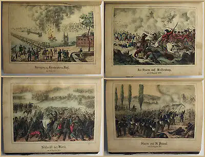Albert Deutschlands Krieg gegen Frankreich 1870 und 1871 um 1871 Chronik sf