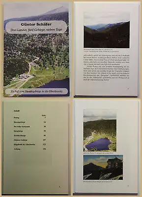 Schäfer Drei Länder, fünf Gebirge, sieben Tage 2008 Geografie Ortskunde Reise sf