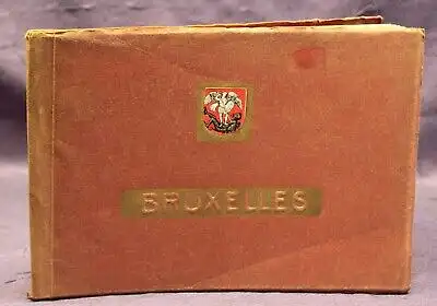 Bilderalbum Bruxelles o. J. Brüssel Ortskunde Landeskunde Sehenswürdigkeit js
