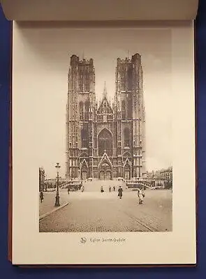 Bilderalbum Bruxelles o. J. Brüssel Ortskunde Landeskunde Sehenswürdigkeit js