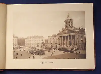 Bilderalbum Bruxelles o. J. Brüssel Ortskunde Landeskunde Sehenswürdigkeit js