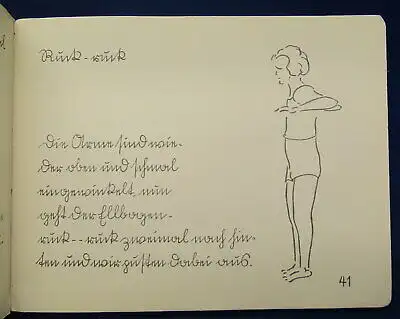Großtopff Kinder spielen Gymnastik 1935 EA Rowohlt Verlag 45 Zeichnungen