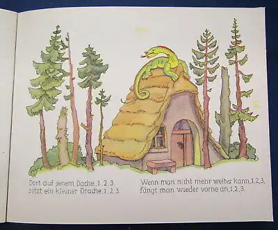 Geyer Lieder und Reime um 1940 Kinderbuch illustriert nahezu verlagsfrisch