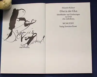 Richter, Grasshoff, Rühm, Konvolut 3 Bücher Eremiten Presse 1972/ 75/ 79 js  