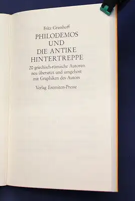 Richter, Grasshoff, Rühm, Konvolut 3 Bücher Eremiten Presse 1972/ 75/ 79 js  