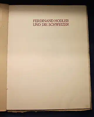 Rudolf Klein Ferdinand Hodler und die Schweizer Kunst Gemälde Kreativität js