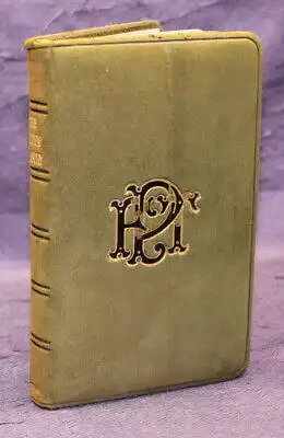 Palgrave The Golden Treasury edler Wildledereinband Rundumgoldschnitt js
