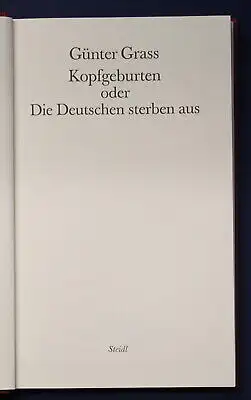 Günter Grass Werkausgabe 9 Bände (1,2,6,10,12,13,14,15,16) 1997 Belletristik js