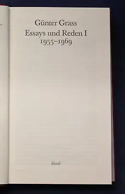 Günter Grass Werkausgabe 9 Bände (1,2,6,10,12,13,14,15,16) 1997 Belletristik js