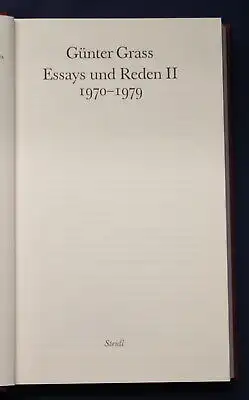 Günter Grass Werkausgabe 9 Bände (1,2,6,10,12,13,14,15,16) 1997 Belletristik js