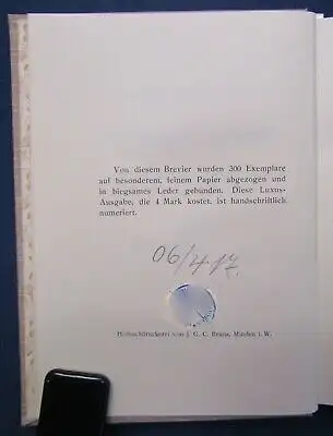Regener Worte Buddhas Bd 2 300 Exemplare hs. nummeriert Belletristik 1906 js