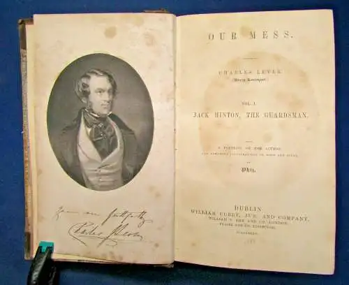 Lever Our Mess.3 Bände 1843/44 Belletristik Literatur Klassiker Unterhaltung  sf