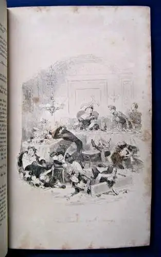 Lever Our Mess.3 Bände 1843/44 Belletristik Literatur Klassiker Unterhaltung  sf