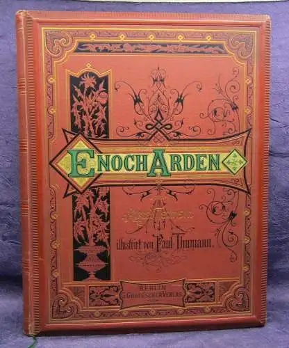 Tennyson Enoch Arden 1876 Ballade Oper Kultur illustriert v. Paul Thumann js