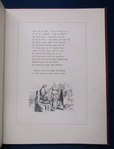 Tennyson Enoch Arden 1876 Ballade Oper Kultur illustriert v. Paul Thumann js
