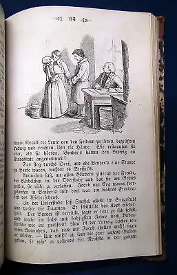 Horn Die Spinnstube (Ein Volksbuch) 10. Jhg 1855 Geschichten Belletristik sf