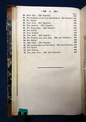 Horn Die Spinnstube (Ein Volksbuch) 4. Jhg 1849 Geschichten Belletristik sf