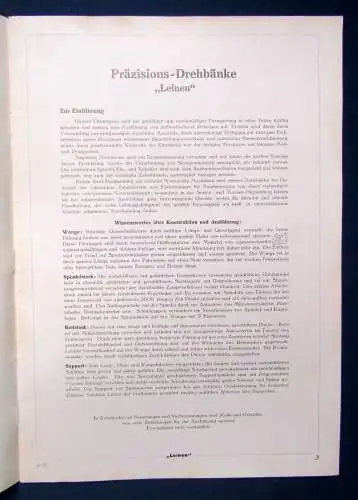 Or. Prospekt Maschinenhalle Wagner Hochleistungs-Schnellhobelmaschine 1920  js