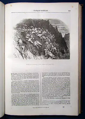 Oeuvres de Francois Rabelais contenant la vie de Gargantua 1854 Klassiker js