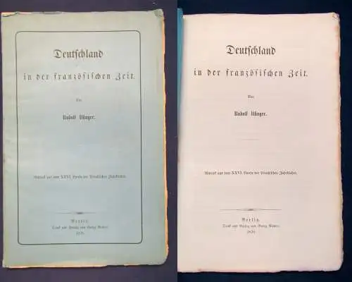 Alfinger Deutschland in der französischen Zeit 1870 Geschichte Politik Wissen js