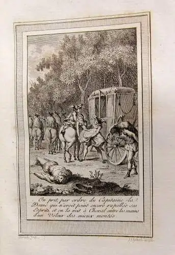Alain-René Le Sage Histoire de Gil Blas de Santillane 4 Bde 1795 Roman EA sf