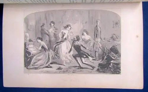 Lever Charles Roland Cashel 1850 EA 38 Stahlstichtafeln von Phiz dekorativ  js 