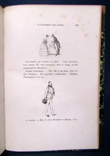 Balzac Petites Miseres De La Vie Conjugale Illustrees par Bertall 1845 js