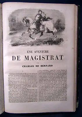 Dumas, Second,Perrin Romans Illustres um 1870 Zusammenstellung ill. Romane  js